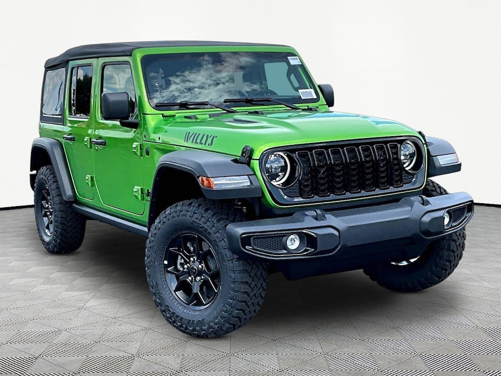 New 2026 Jeep Wrangler 4-DOOR WILLYS Sport Utility