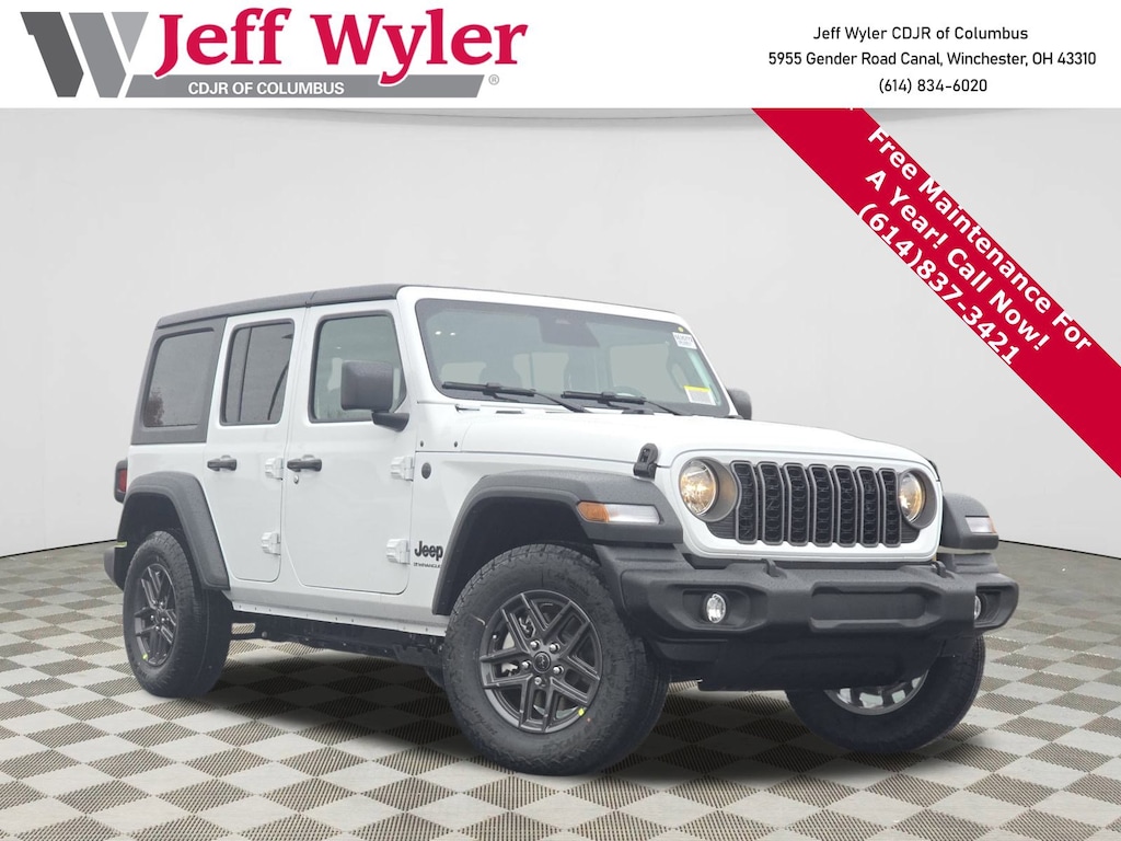 New 2026 Jeep Wrangler 4-DOOR SPORT S Sport Utility