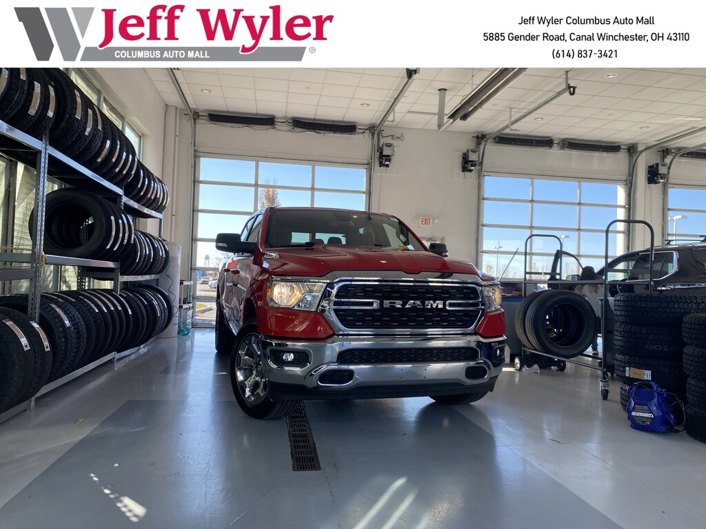 Used 2022 Ram 1500 Big Horn 4x4 Crew Cab 57 Box Truck