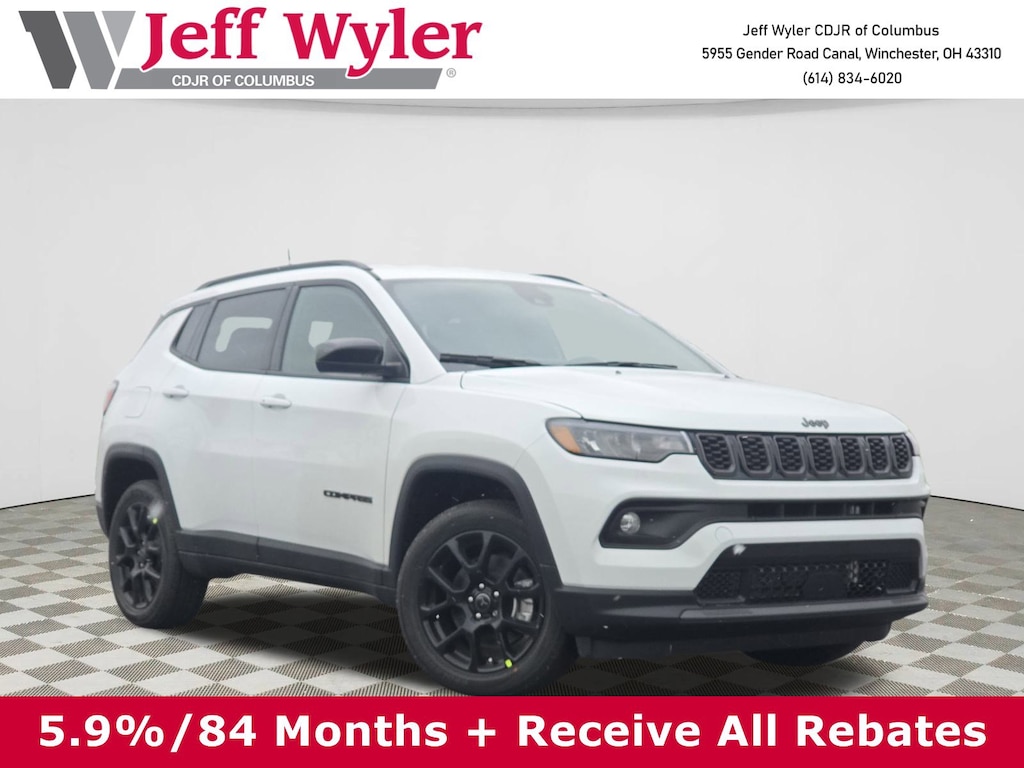 New 2026 Jeep Compass LATITUDE ALTITUDE 4X4 Sport Utility