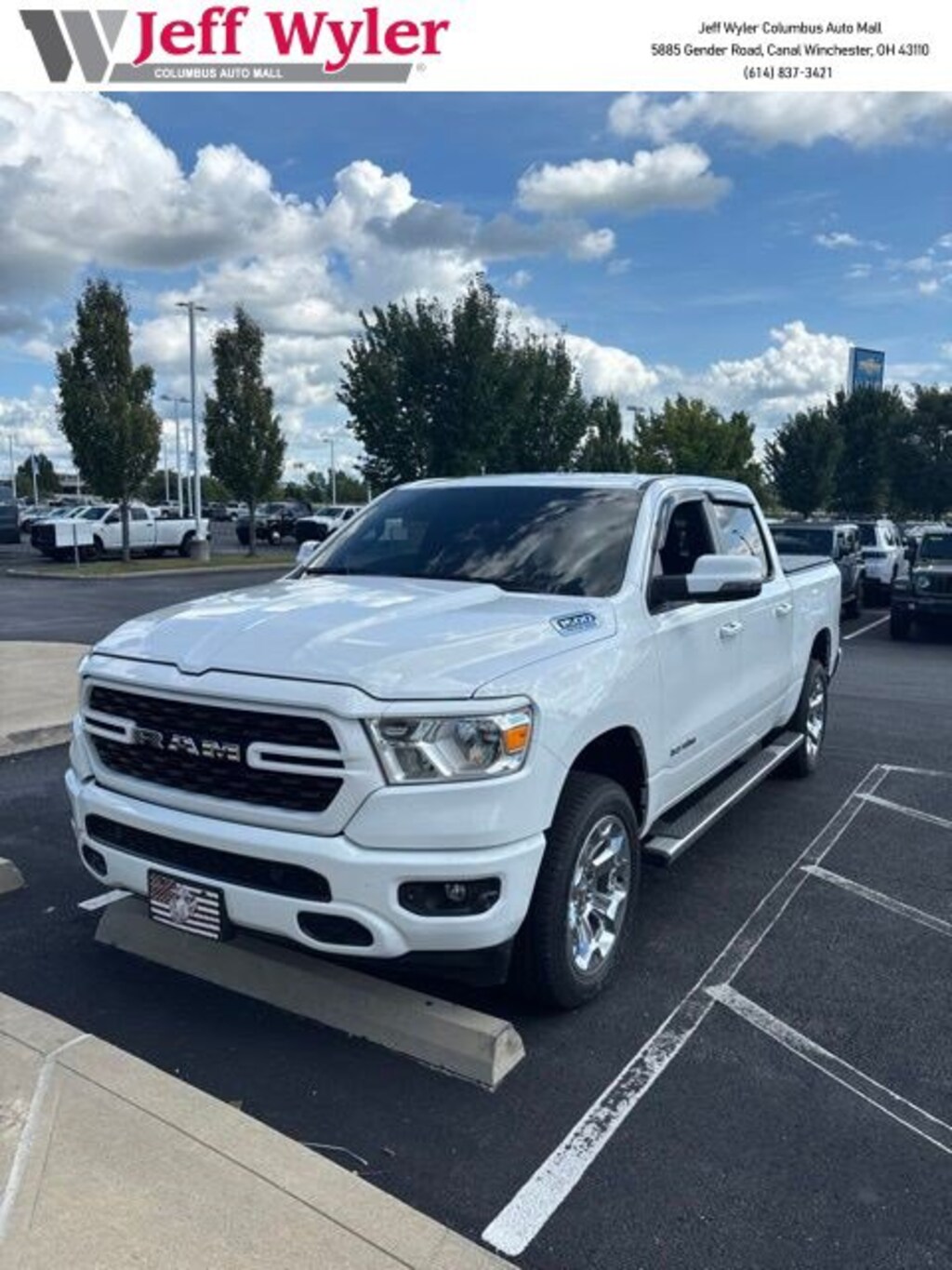 Used 2024 Ram 1500 Big Horn 4x4 Crew Cab 57 Box Truck