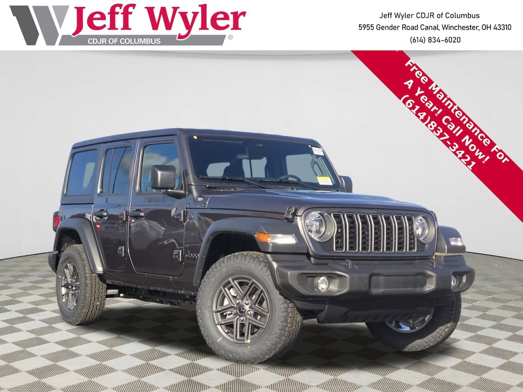 New 2026 Jeep Wrangler 4-DOOR SPORT S Sport Utility