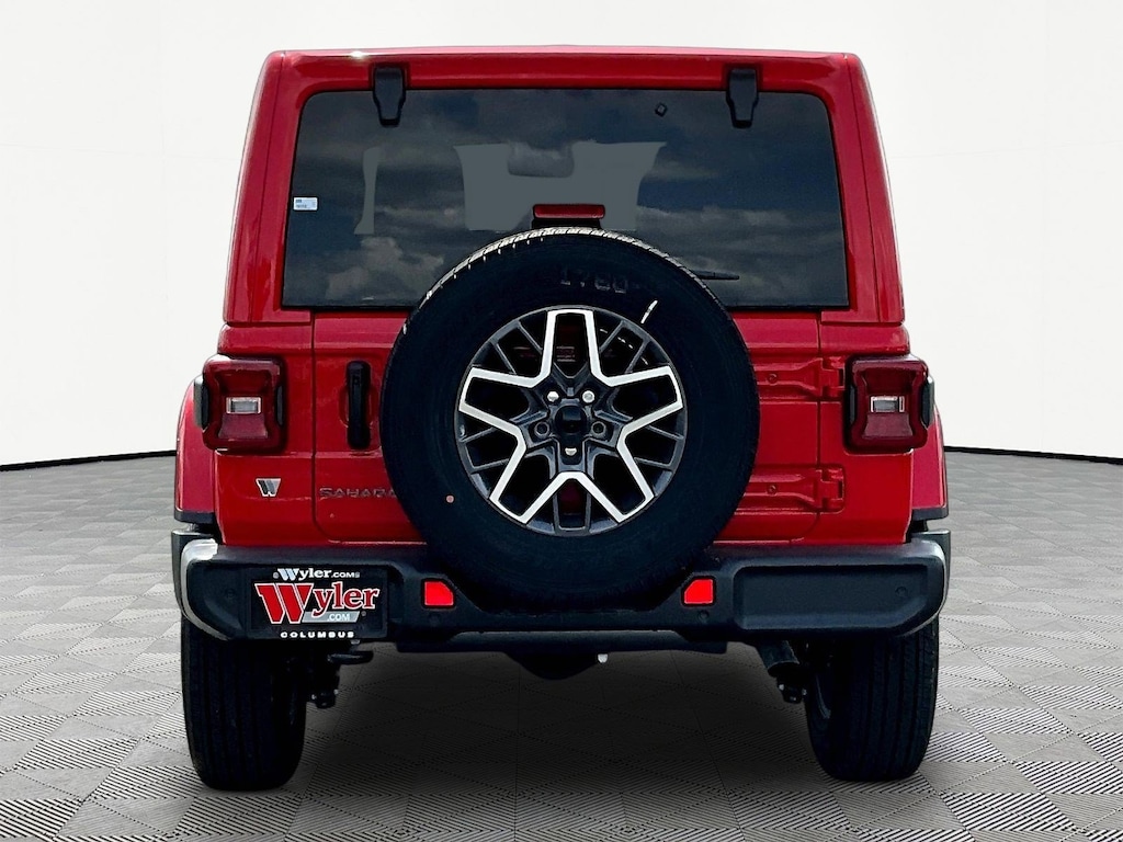 New 2025 Jeep Wrangler 4-DOOR SAHARA Sport Utility