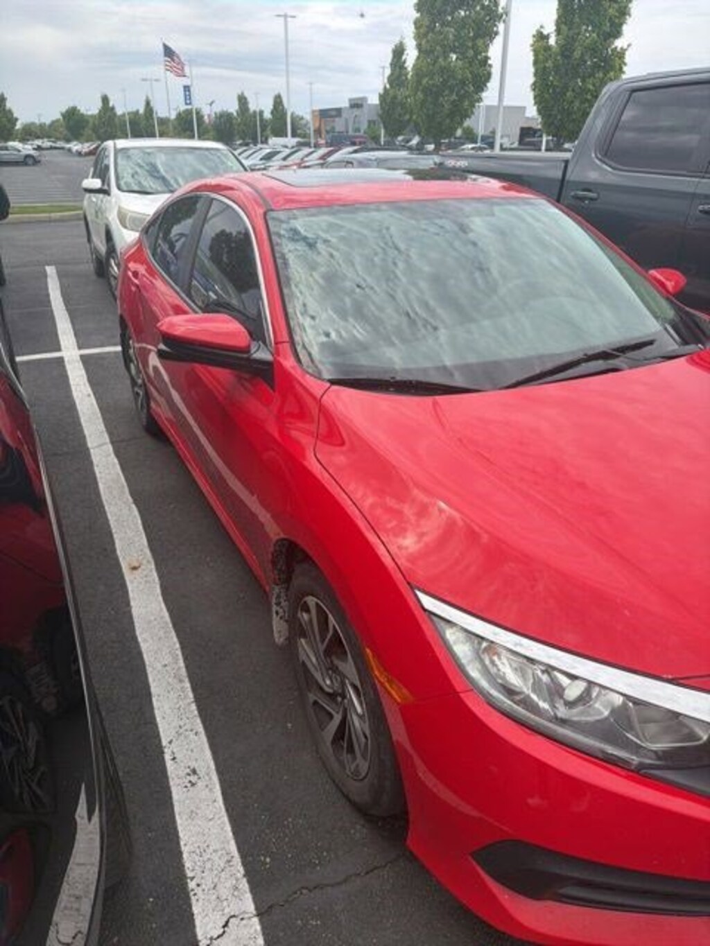 Used 2018 Honda Civic Sedan EX CVT Car