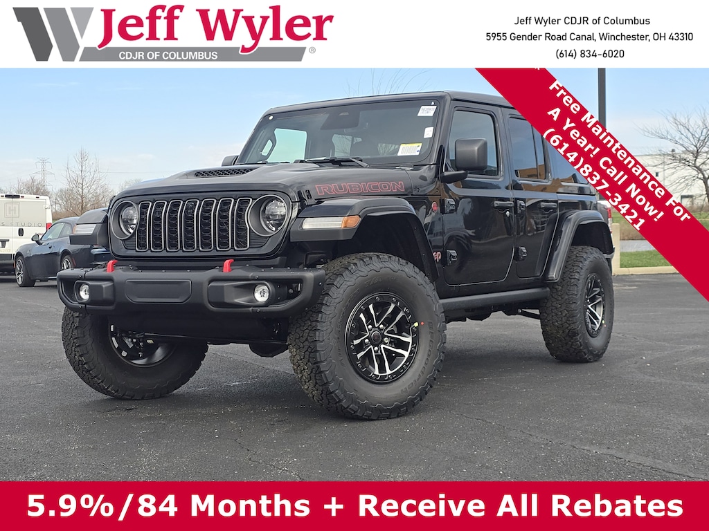 New 2026 Jeep Wrangler 4-DOOR RUBICON X Sport Utility