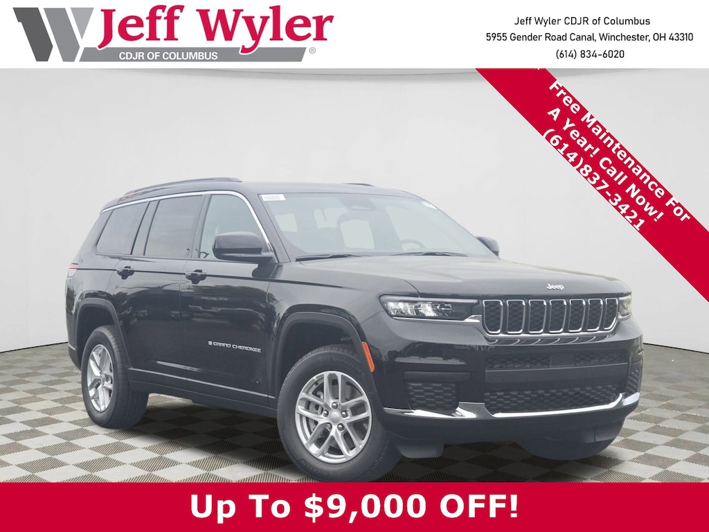New 2025 Jeep Grand Cherokee L LAREDO X 4X4 Sport Utility