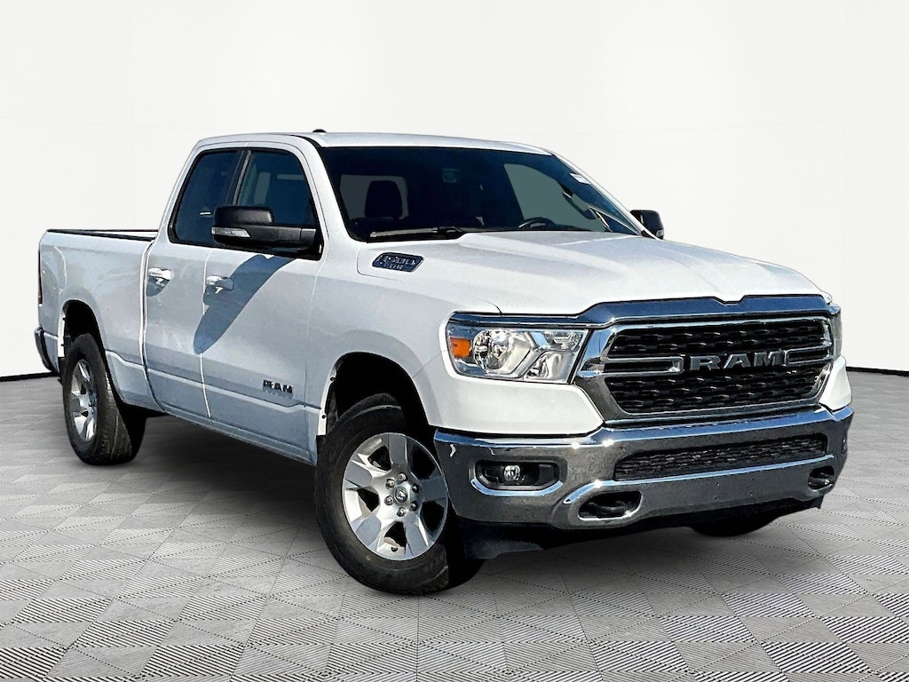 Used 2022 Ram 1500 Big Horn 4x4 Quad Cab 64 Box Truck