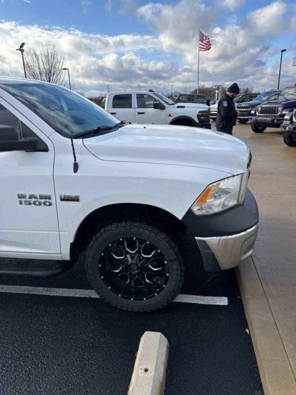 Used 2018 Ram 1500 Tradesman 4x4 Quad Cab 64 Box Truck