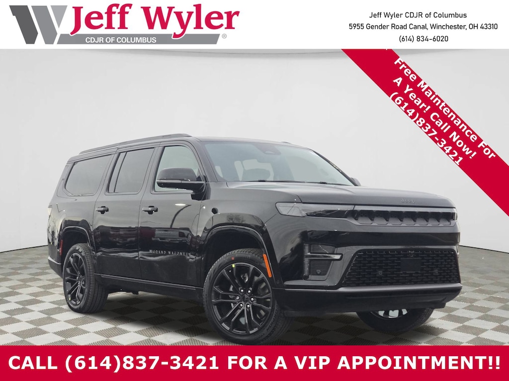 New 2026 Jeep Grand Wagoneer L SUMMIT OBSIDIAN 4X4 Sport Utility