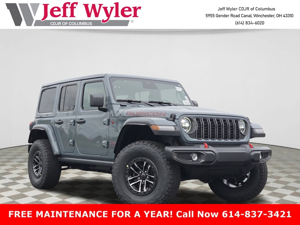 New 2026 Jeep Wrangler 4-DOOR RUBICON Sport Utility