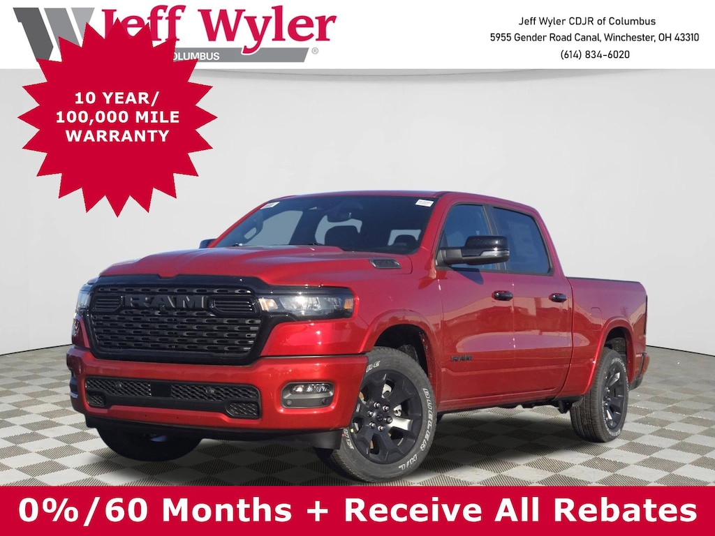 New 2026 Ram 1500 BIG HORN CREW CAB 4X4 6'4 BOX Pickup