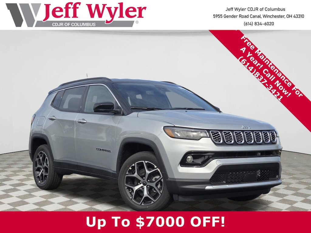 New 2026 Jeep Compass LIMITED 4X4 Sport Utility