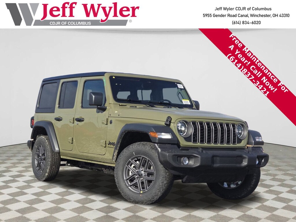 New 2026 Jeep Wrangler 4-DOOR SPORT S Sport Utility