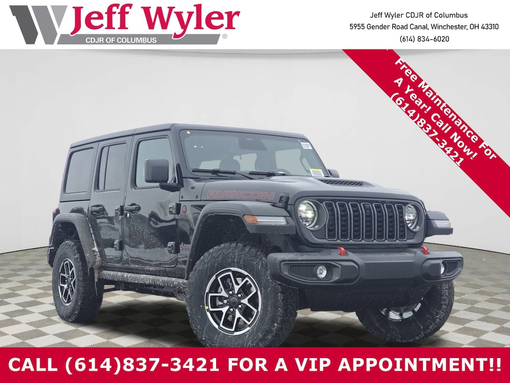 New 2026 Jeep Wrangler 4-DOOR RUBICON Sport Utility