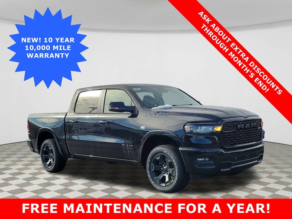 New 2026 Ram 1500 BIG HORN CREW CAB 4X4 5'7 BOX Pickup