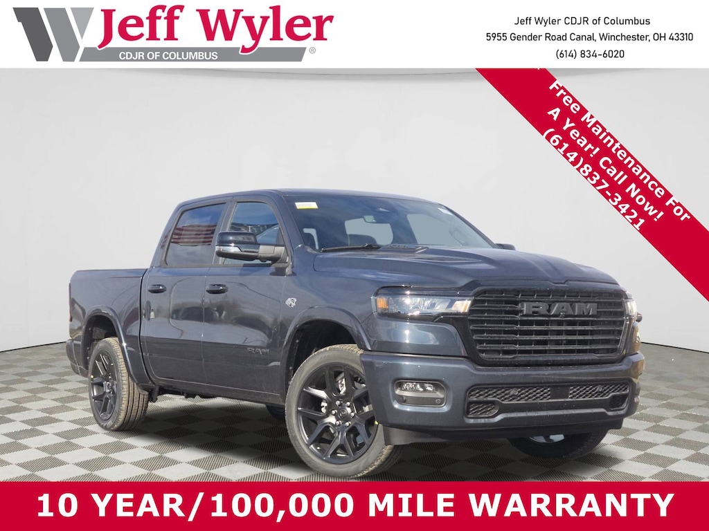 New 2026 Ram 1500 LARAMIE CREW CAB 4X4 5'7 BOX Pickup