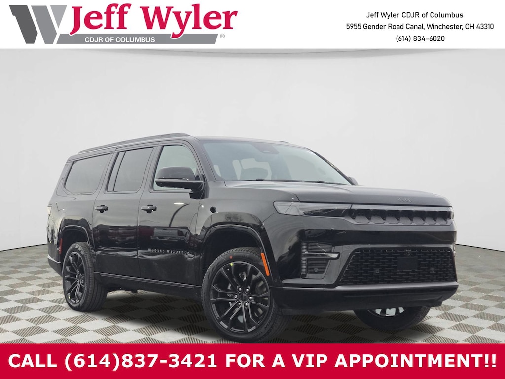 New 2026 Jeep Grand Wagoneer L SUMMIT OBSIDIAN 4X4 Sport Utility
