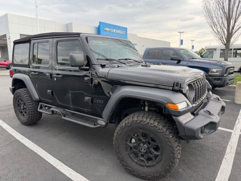 Used 2024 Jeep Wrangler Sport 4 Door 4x4 Convertible