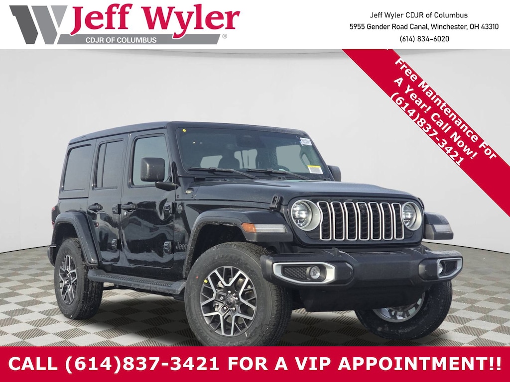 New 2026 Jeep Wrangler 4-DOOR SAHARA Sport Utility