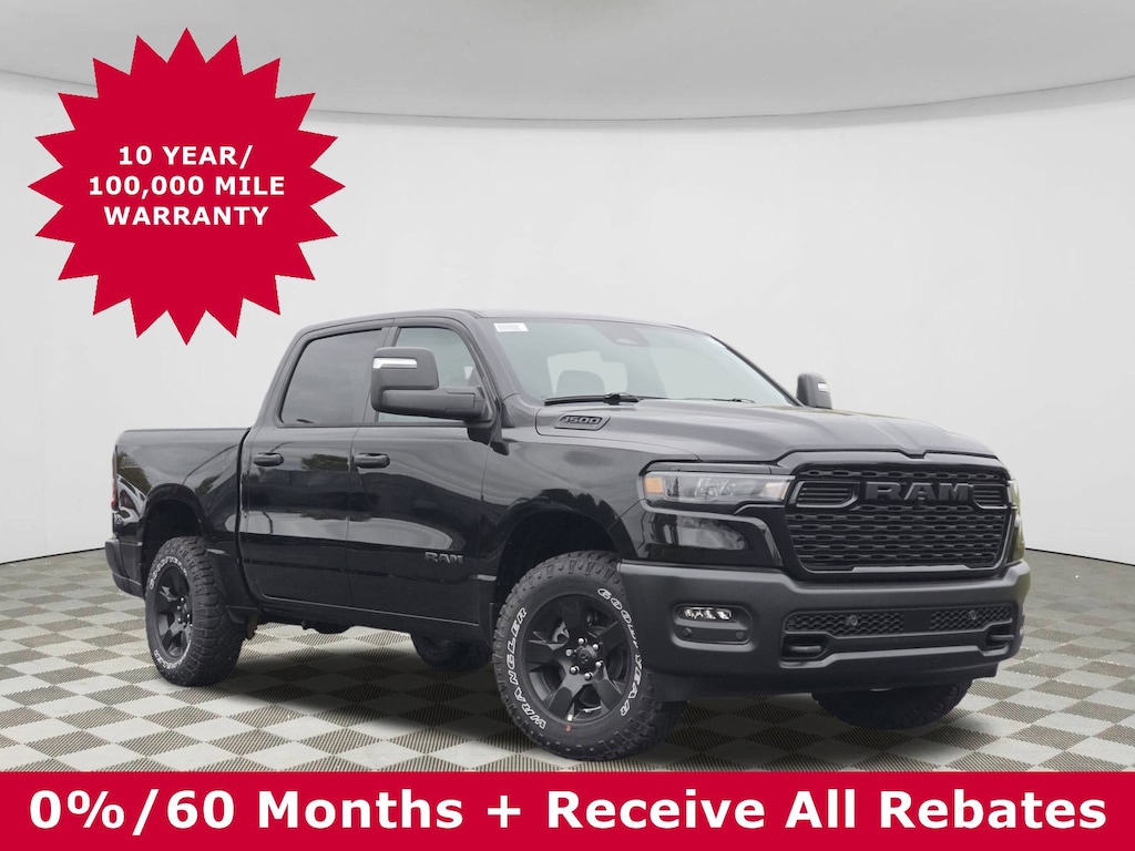 New 2026 Ram 1500 WARLOCK CREW CAB 4X4 5'7 BOX Pickup