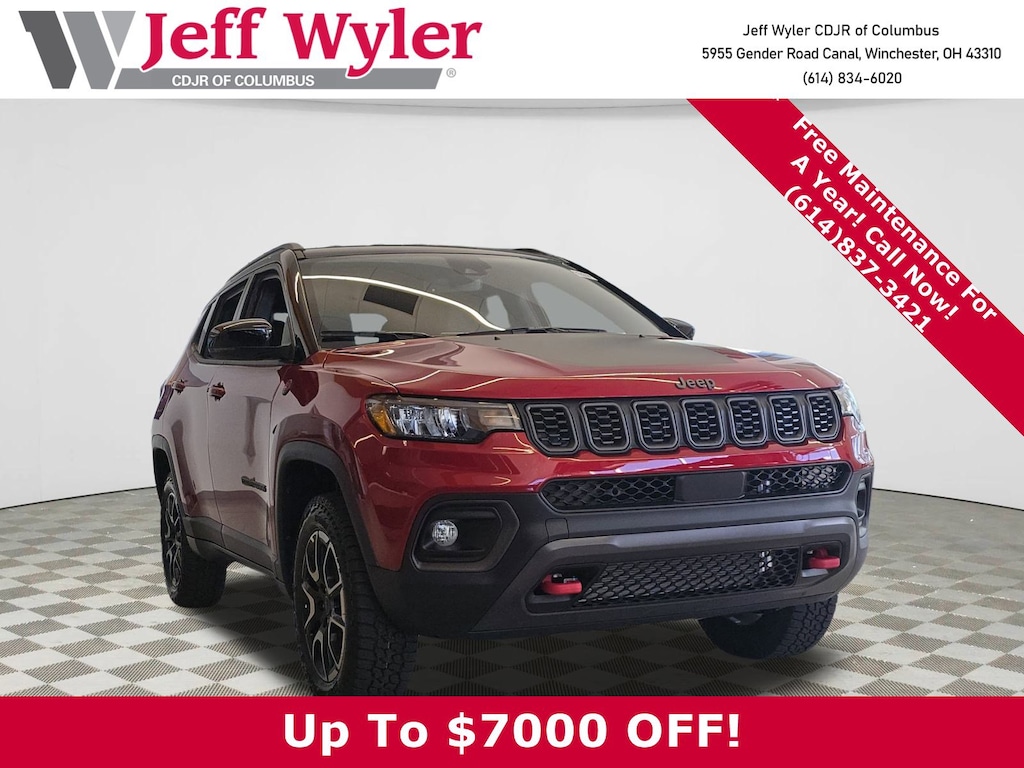 New 2026 Jeep Compass TRAILHAWK 4X4 Sport Utility