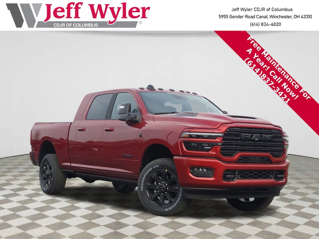 New 2026 Ram 2500 LARAMIE MEGA CAB 4X4 6'4 BOX Pickup