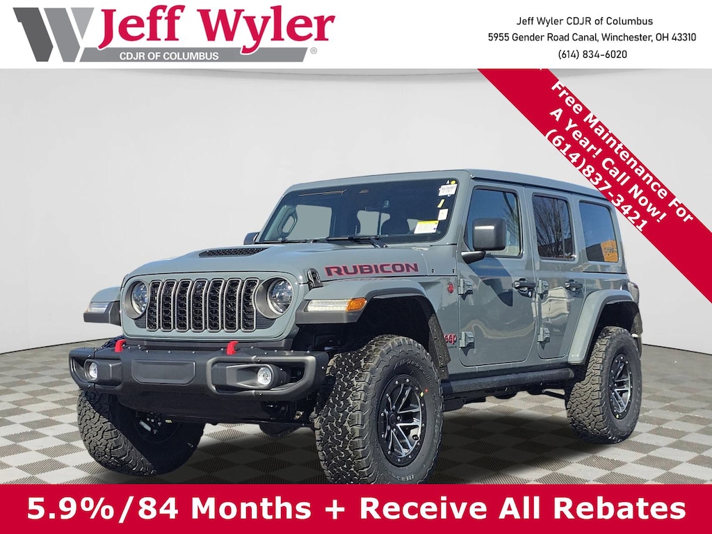 New 2026 Jeep Wrangler 4-DOOR RUBICON X Sport Utility