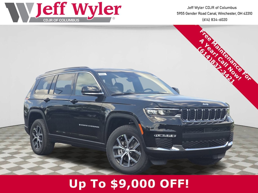 New 2025 Jeep Grand Cherokee L LIMITED 4X4 Sport Utility