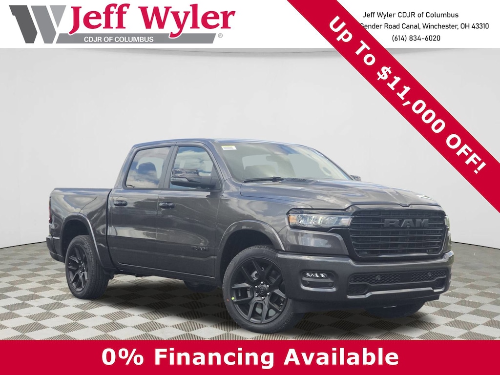 New 2026 Ram 1500 LARAMIE CREW CAB 4X4 5'7 BOX Pickup