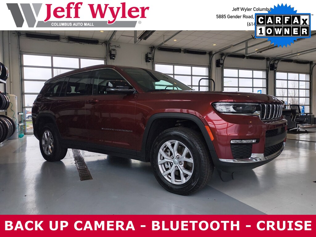 Used 2022 Jeep Grand Cherokee L Limited 4x4 SUV