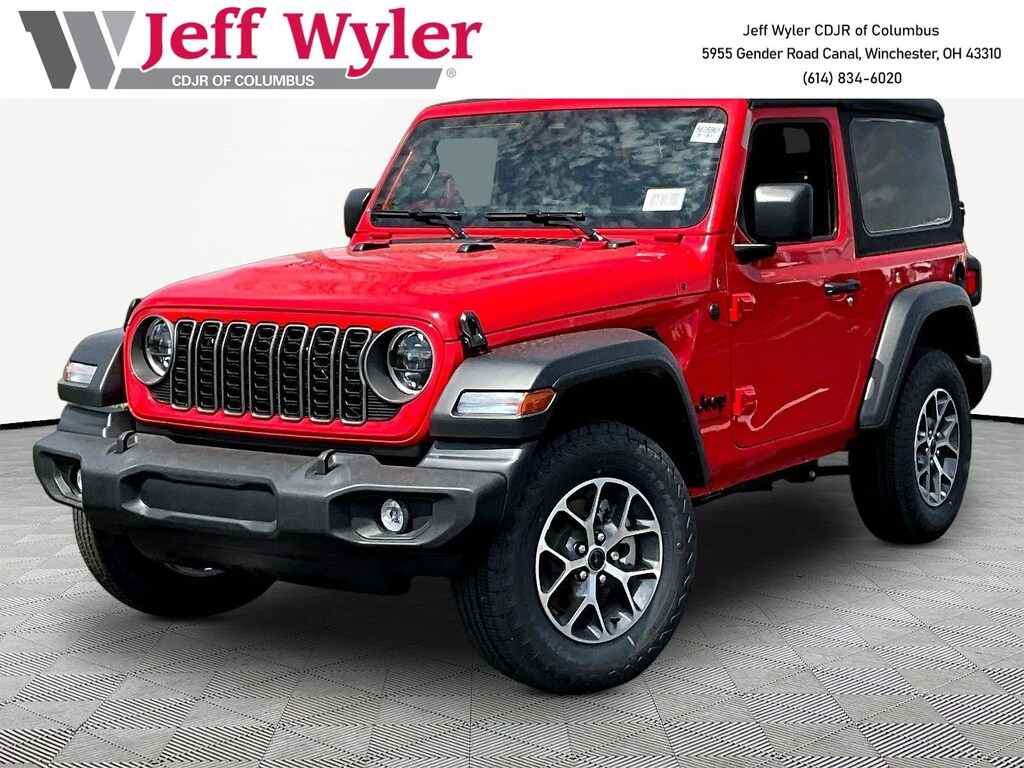 New 2026 Jeep Wrangler 2-DOOR SPORT S Sport Utility