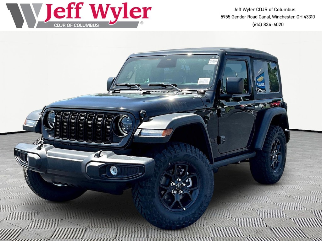 New 2026 Jeep Wrangler 2-DOOR WILLYS Sport Utility