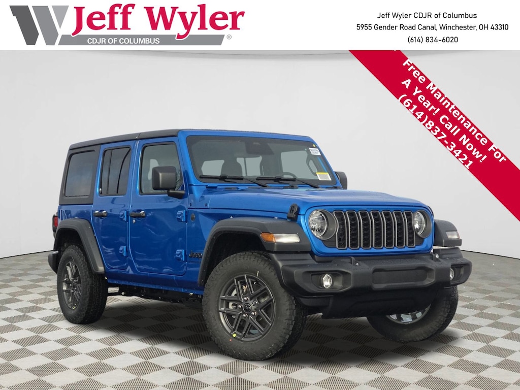 New 2026 Jeep Wrangler 4-DOOR SPORT S Sport Utility