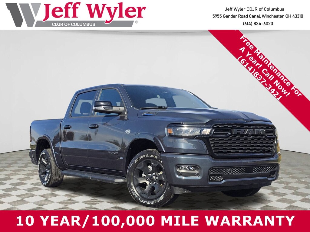 New 2026 Ram 1500 BIG HORN CREW CAB 4X4 5'7 BOX Pickup