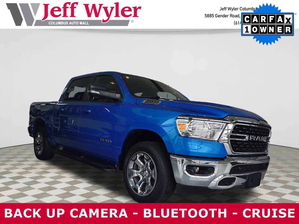 Used 2022 Ram 1500 Big Horn 4x4 Crew Cab 57 Box Truck