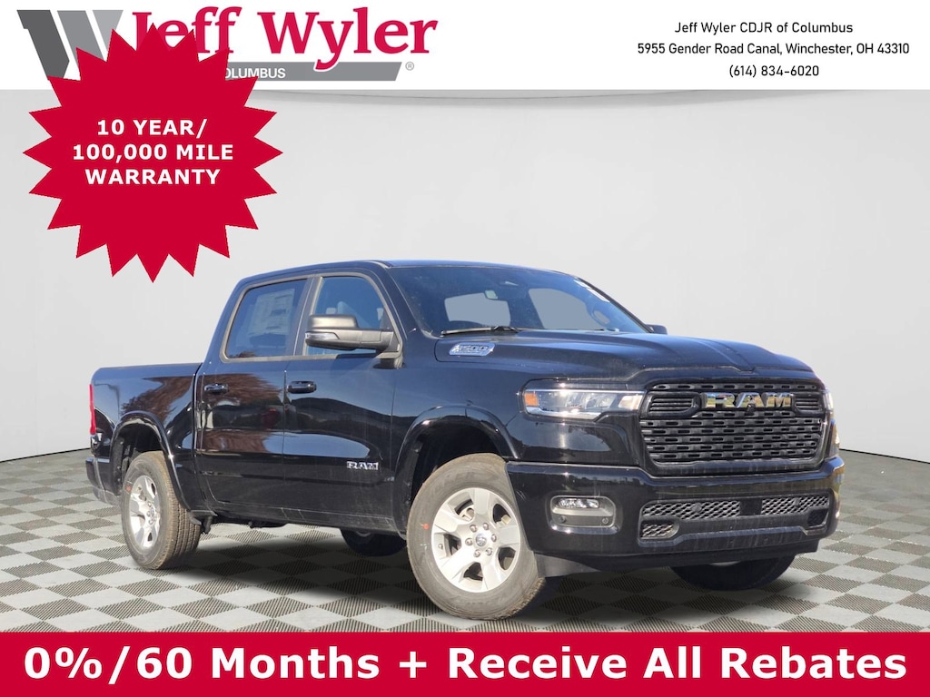 New 2026 Ram 1500 LONE STAR CREW CAB 4X4 5'7 BOX Pickup