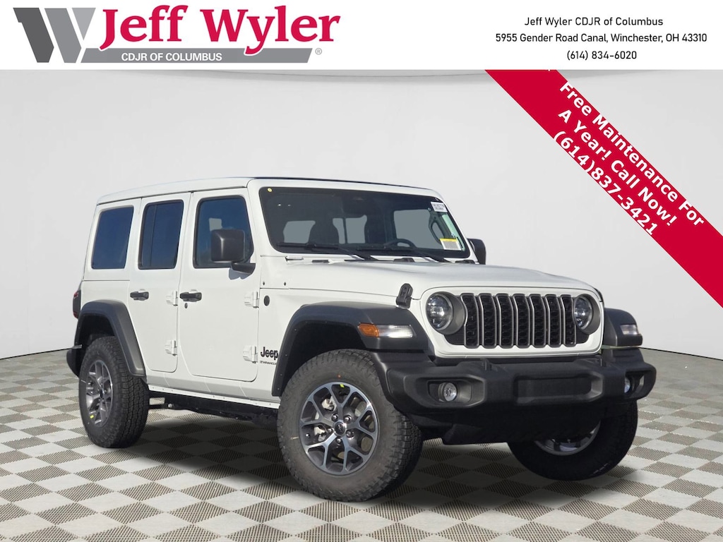 New 2026 Jeep Wrangler 4-DOOR SPORT S Sport Utility