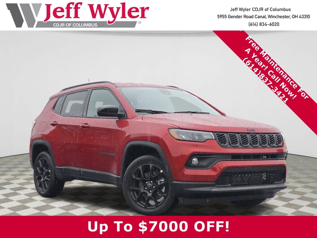 New 2026 Jeep Compass LATITUDE ALTITUDE 4X4 Sport Utility
