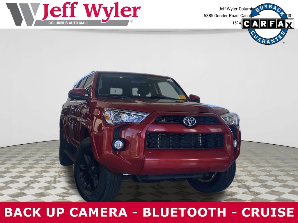 Used 2016 Toyota 4Runner 4WD 4dr V6 SR5 SUV