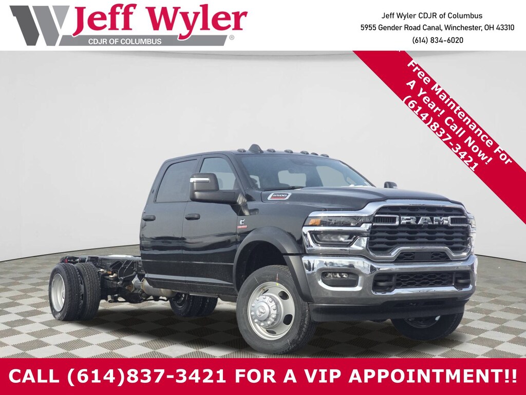 New 2026 Ram 5500 Chassis Cab TRADESMAN CREW 4X4 84' CA Pickup