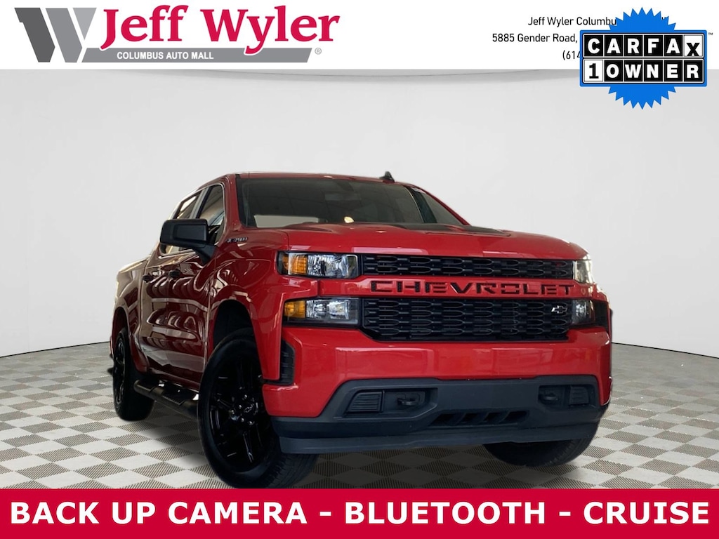 Used 2020 Chevrolet Silverado 1500 4WD Crew Cab 147 Custom Truck