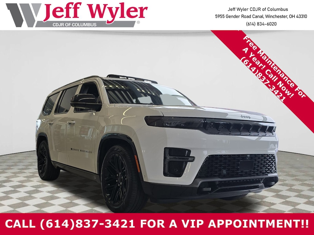 New 2026 Jeep Grand Wagoneer LIMITED RESERVE 4X4 Sport Utility