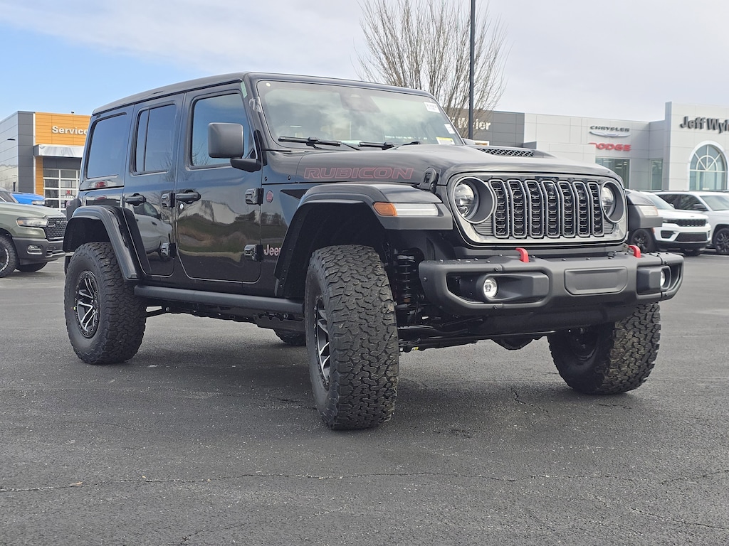 New 2026 Jeep Wrangler 4-DOOR RUBICON X Sport Utility