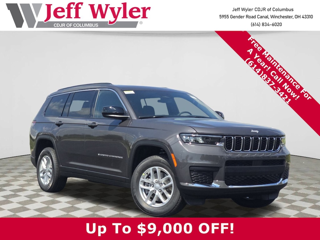 New 2025 Jeep Grand Cherokee L LAREDO X 4X4 Sport Utility