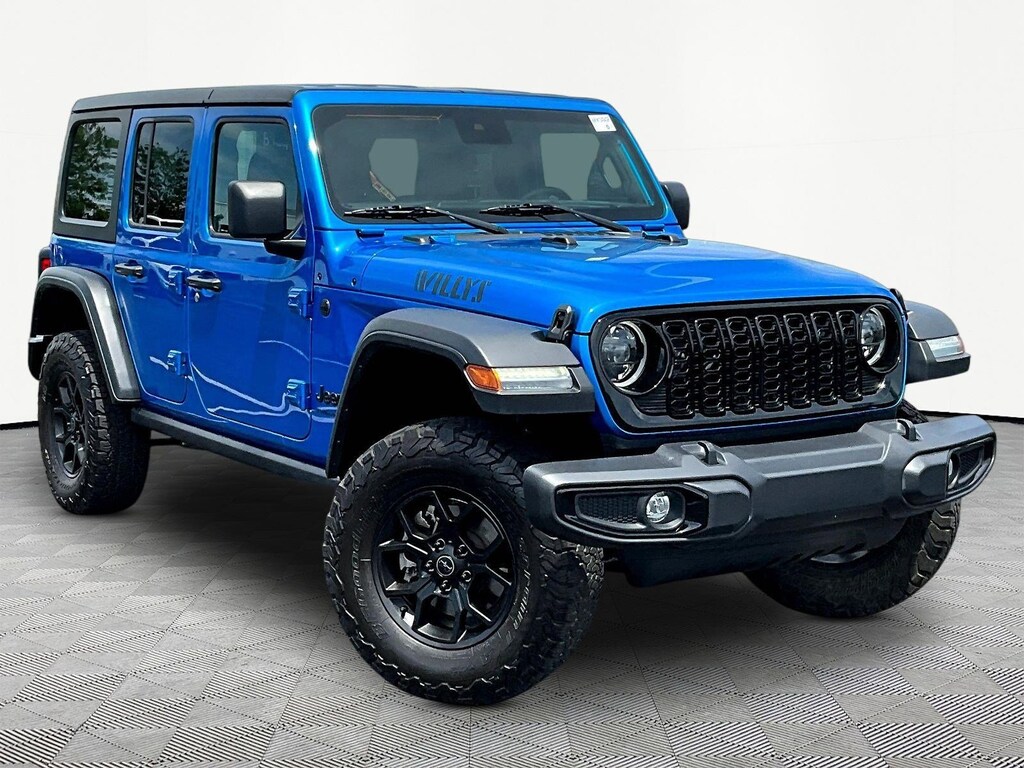 Used 2024 Jeep Wrangler Willys 4 Door 4x4 Convertible