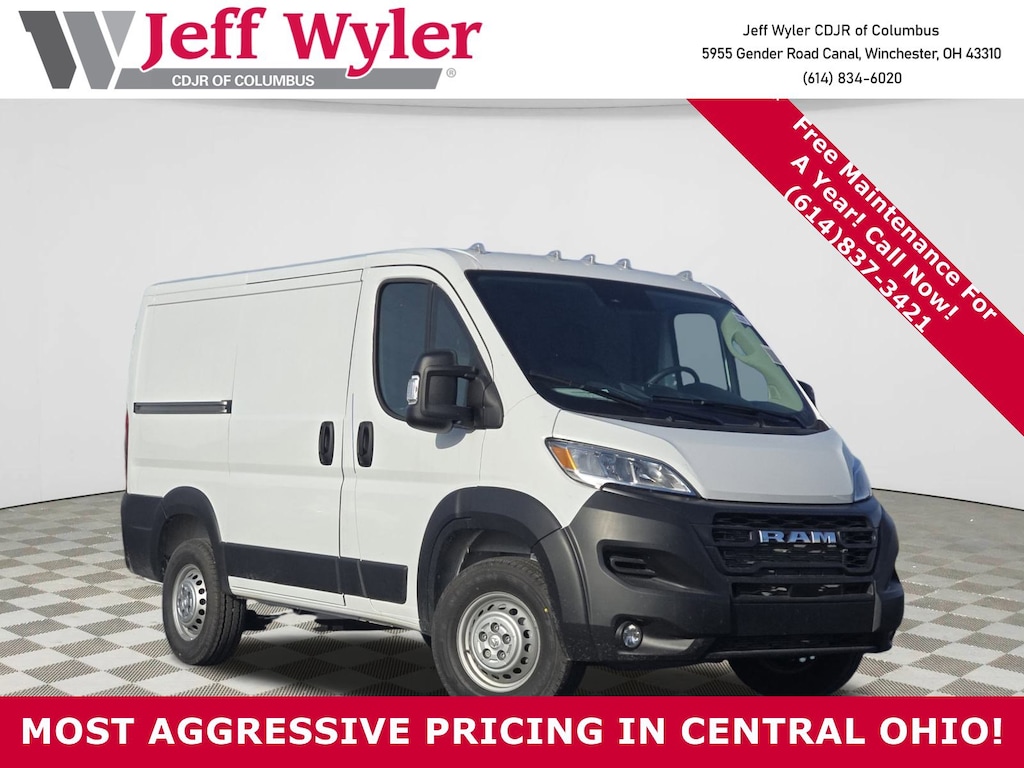 New 2026 Ram ProMaster PROMASTER 1500 TRADESMAN CARGO VAN LOW ROOF 118' W Cargo Van