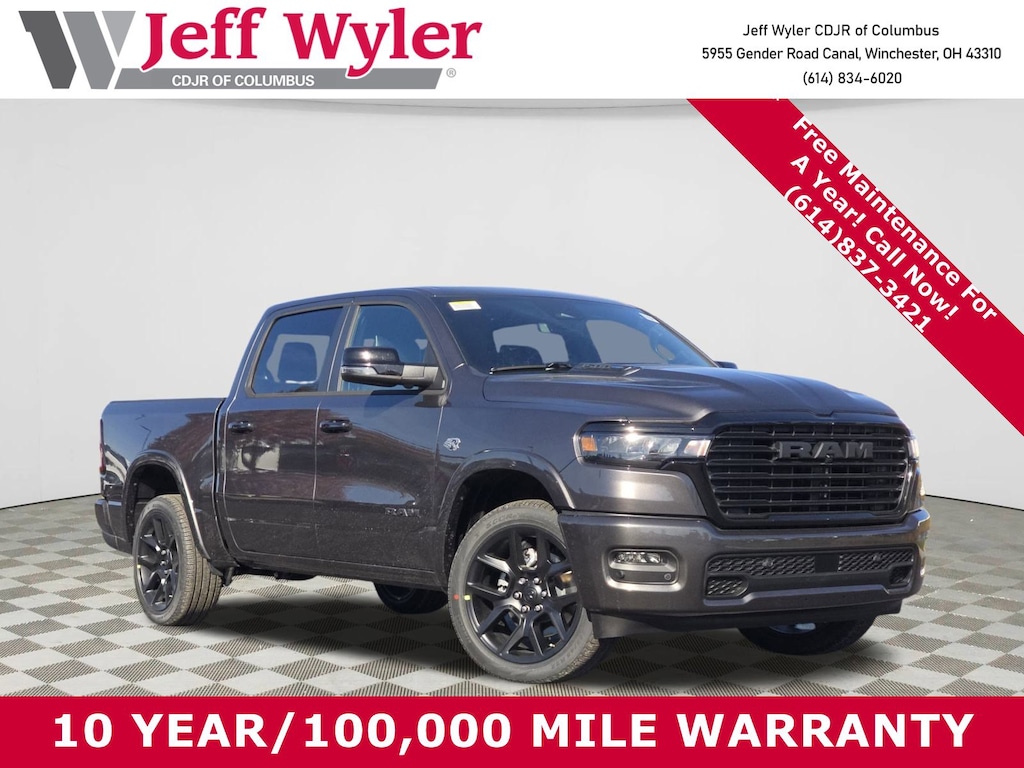 New 2026 Ram 1500 LARAMIE CREW CAB 4X4 5'7 BOX Pickup