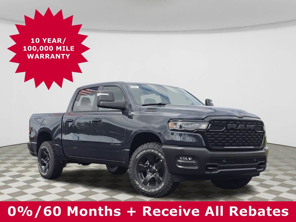 New 2026 Ram 1500 WARLOCK CREW CAB 4X4 5'7 BOX Pickup
