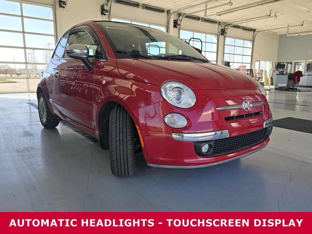 Used 2015 FIAT 500c 2dr Conv Lounge Convertible