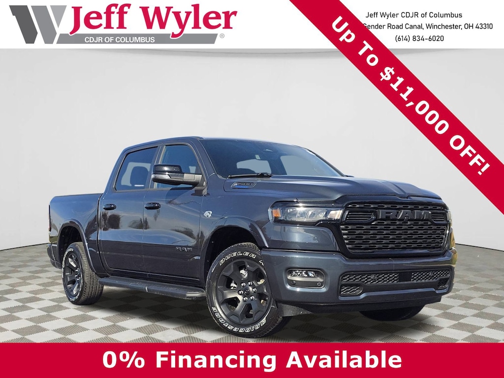 New 2026 Ram 1500 BIG HORN CREW CAB 4X4 5'7 BOX Pickup